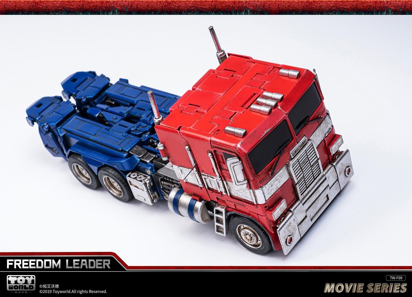 Toy World Tw F09 Freedom Leader Unofficial Movie Scale Cybertron Optimus Prime  (26 of 34)